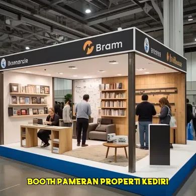 booth pameran properti kediri